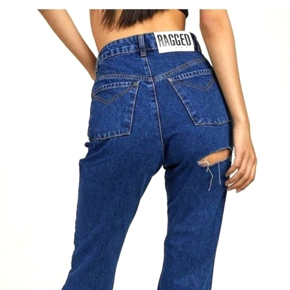 The Ragged Priest | Butt Cut Indigo Jean - Picture 1 of 7